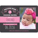 Pink Welcome Banner Photo Adoption Announcements Image 3 of 4